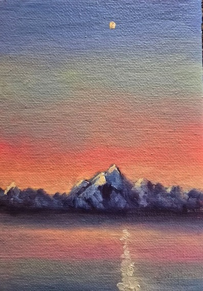 Jane McIntosh  moon over mt Cook wb.jpeg